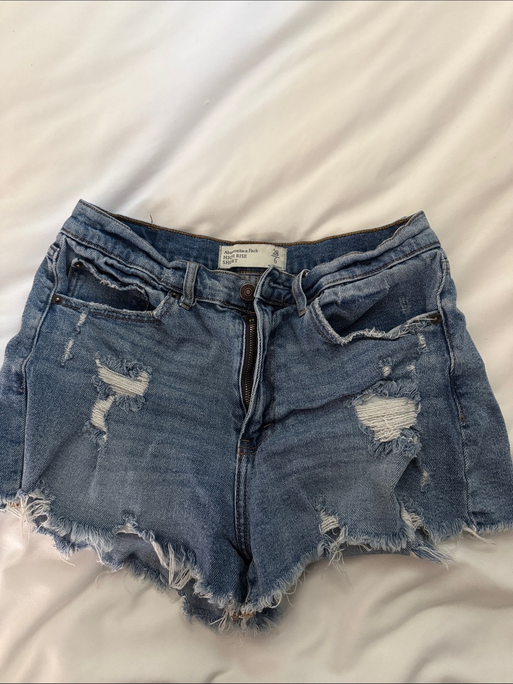 Abercrombie & Fitch High Rise Shorts